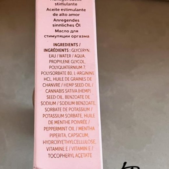 BRAND NEW HIGH ON LOVE ~ STIMULATING SENSUAL OIL ~ 0.3 OZ - Picture 4 of 7